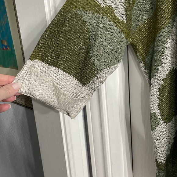 NEW GORGEOUS LIGHTWEIGHT DOLMAN CAMOUFLAGE SWEATER TOP - Picture 6 of 7